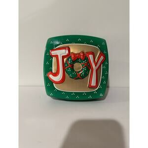 Vintage Ullman Co. Joy 3d cookie or gift box T. Cathey